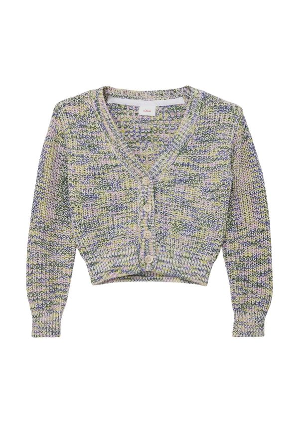 s.Oliver s.Oliver Kardigan  žuta / zelena / ljubičasto plava / bijela