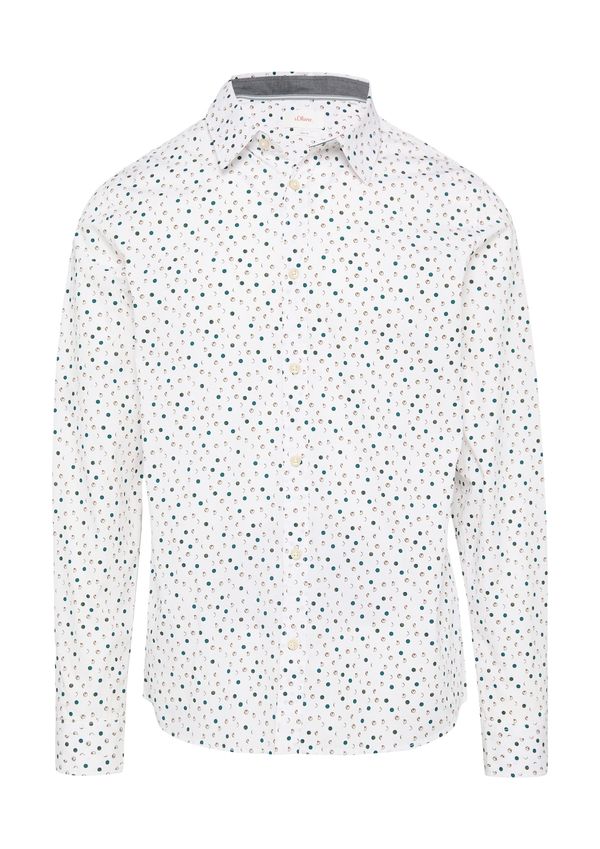 s.Oliver s.Oliver Košulja  brokat / petrol / bijela