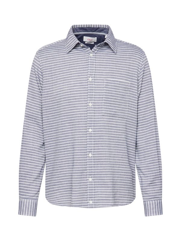 s.Oliver s.Oliver Košulja  plava / bijela