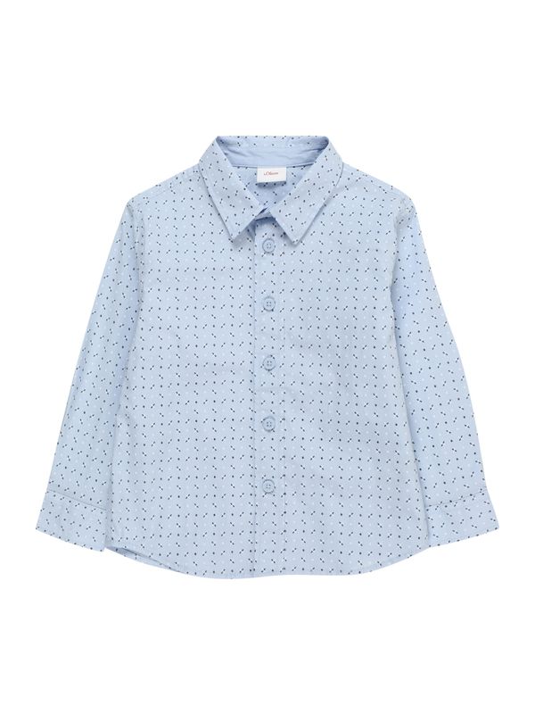 s.Oliver s.Oliver Košulja  svijetloplava / crna / bijela