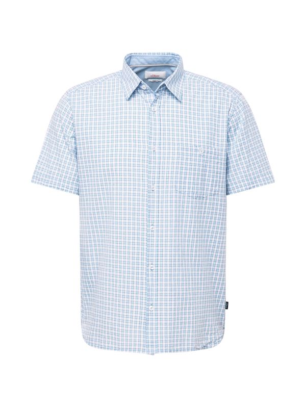 s.Oliver s.Oliver Košulja  svijetloplava / crna / bijela