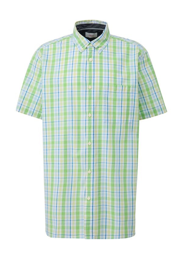 s.Oliver s.Oliver Košulja  svijetloplava / pastelno žuta / limeta / bijela