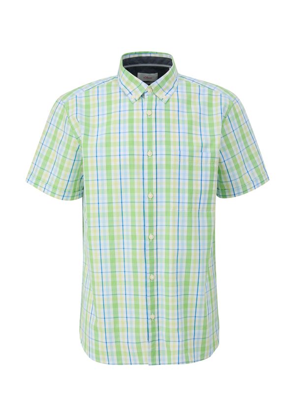 s.Oliver s.Oliver Košulja  svijetloplava / žuta / limeta