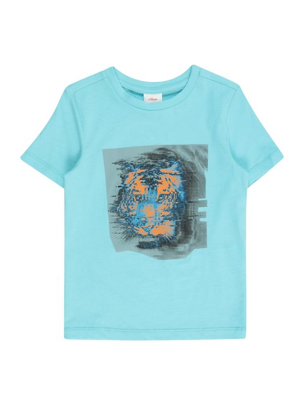 s.Oliver s.Oliver Majica  akvamarin / siva / narančasta / crna