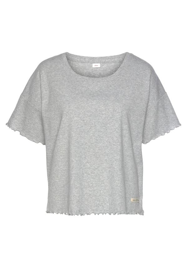 s.Oliver s.Oliver Majica 'Babylock'  siva melange