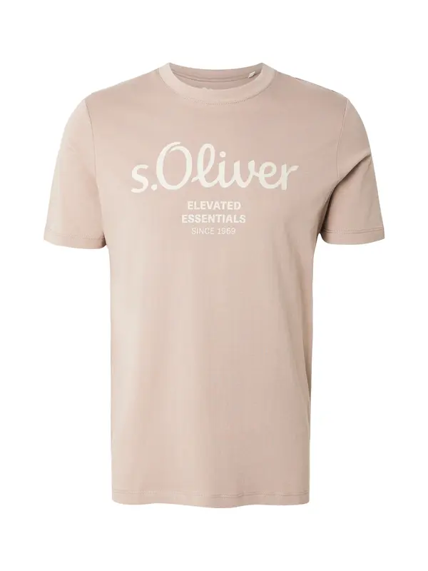 s.Oliver s.Oliver Majica  bež / cappuccino