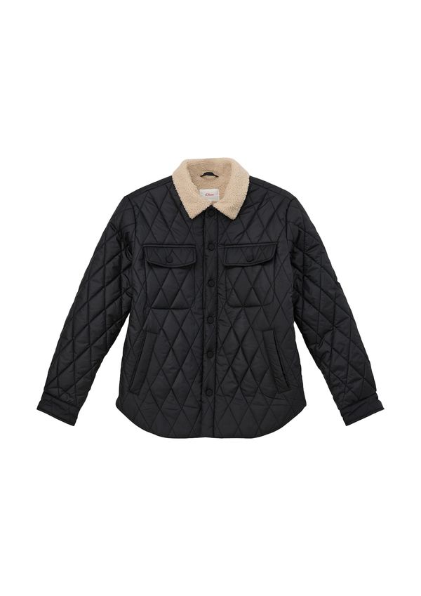 s.Oliver s.Oliver Majica  bež / crna