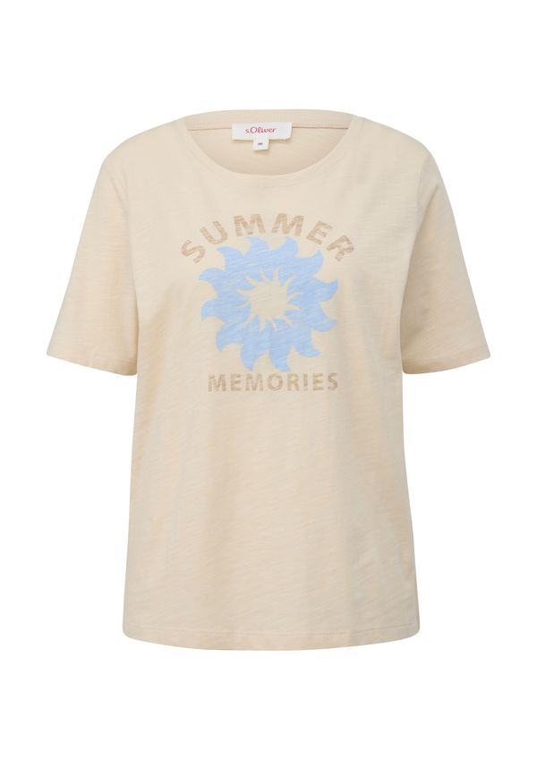 s.Oliver s.Oliver Majica  bež / plava