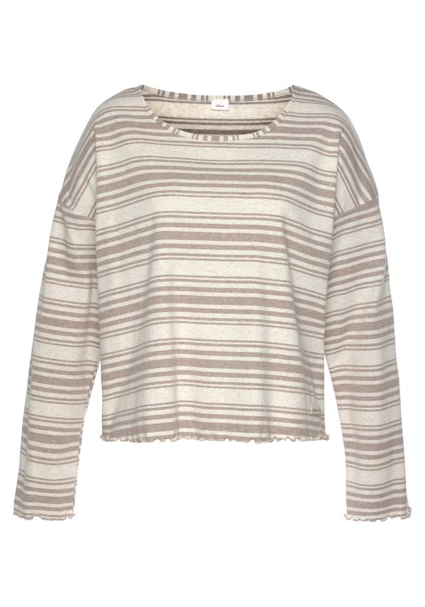 s.Oliver s.Oliver Majica  bež / smeđa