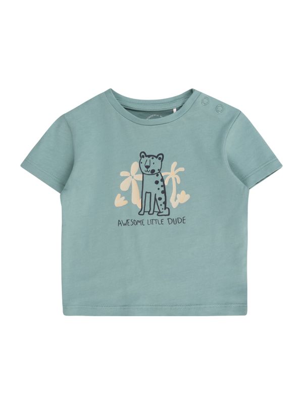 s.Oliver s.Oliver Majica  bež / svijetlozelena / crna