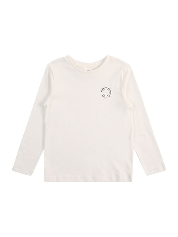 s.Oliver s.Oliver Majica  boja pijeska / crna