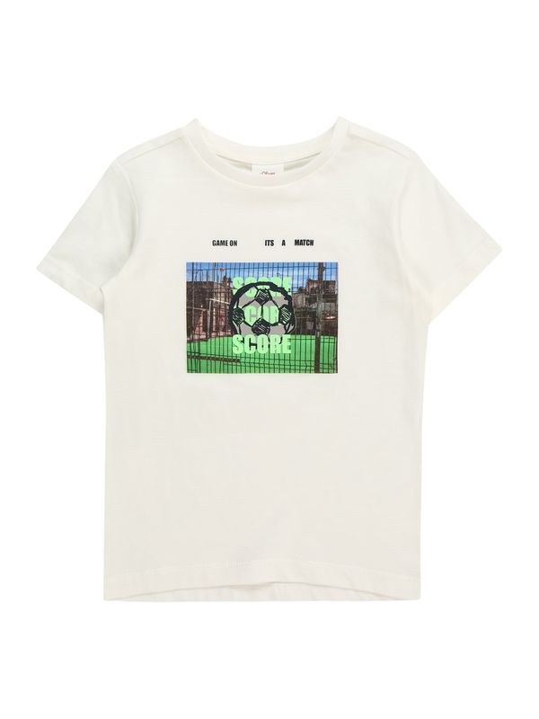 s.Oliver s.Oliver Majica  boja pijeska / plava / zelena / crna