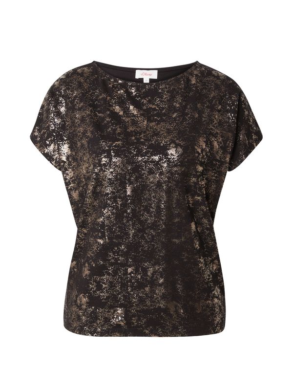 s.Oliver s.Oliver Majica  bronca / crna