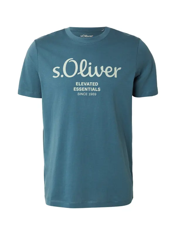 s.Oliver s.Oliver Majica  cijan plava / pastelno zelena