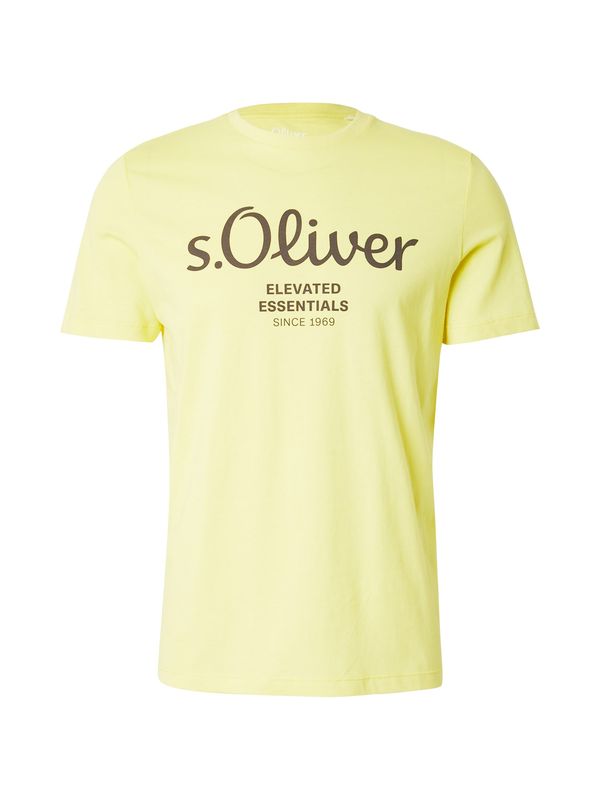 s.Oliver s.Oliver Majica  čokolada / limun