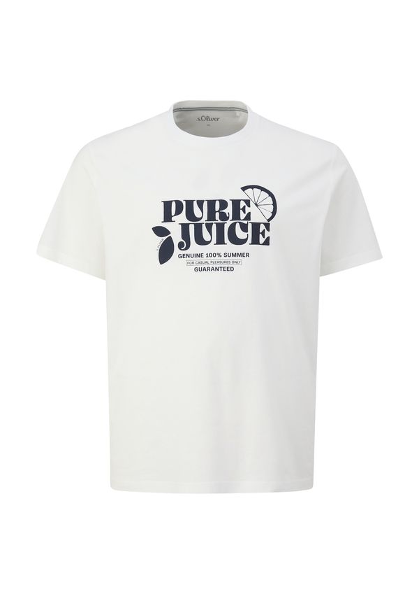 s.Oliver s.Oliver Majica  crna / bijela