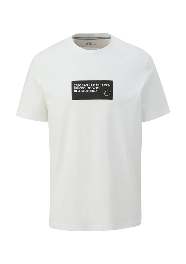 s.Oliver s.Oliver Majica  crna / bijela