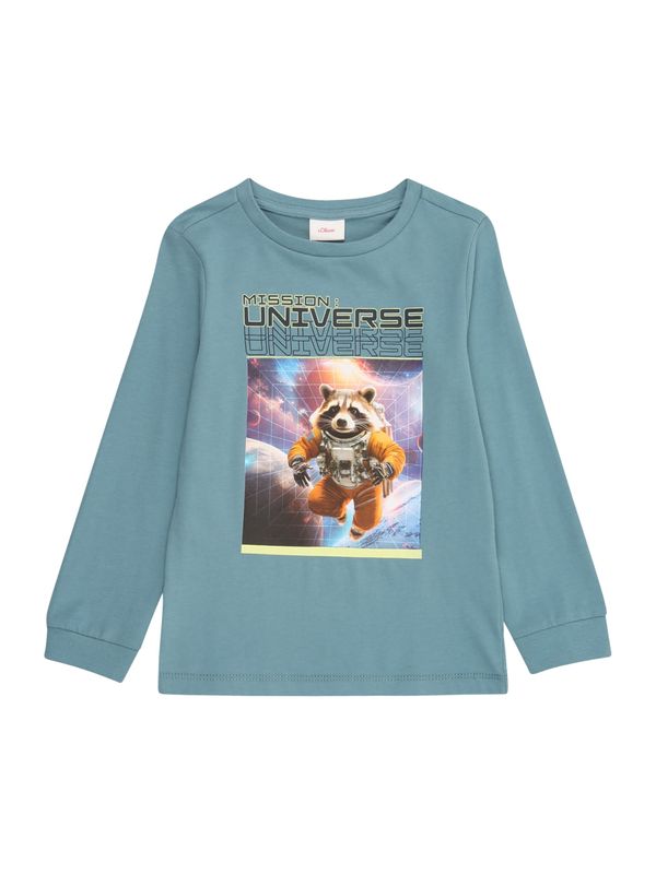 s.Oliver s.Oliver Majica  hrđavo smeđa / petrol / ljubičasta / crna