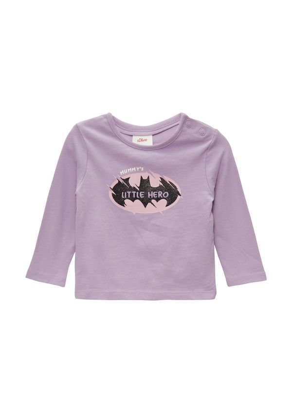 s.Oliver s.Oliver Majica  lavanda / svijetloroza / crna