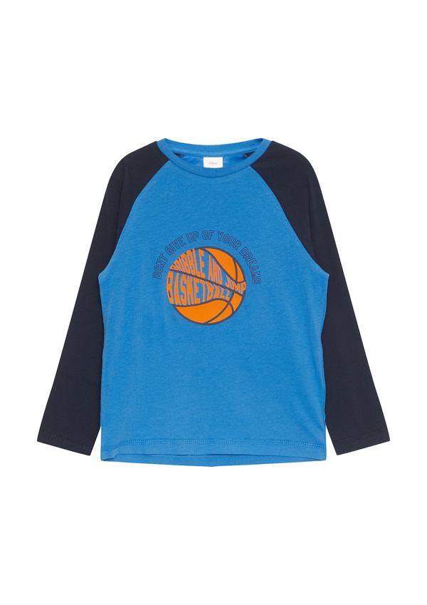 s.Oliver s.Oliver Majica  mornarsko plava / azur / narančasta