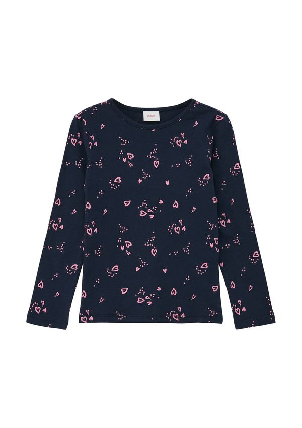 s.Oliver s.Oliver Majica  mornarsko plava / roza