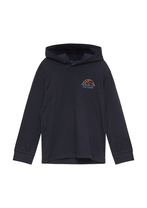 s.Oliver s.Oliver Majica  morsko plava / svijetloplava / narančasta