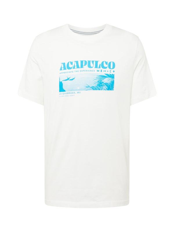 s.Oliver s.Oliver Majica  nebesko plava / bijela