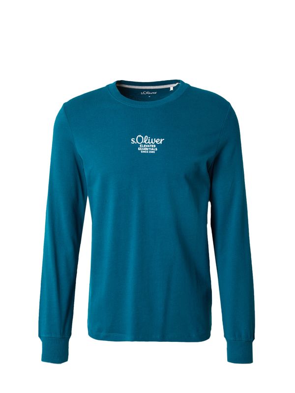 s.Oliver s.Oliver Majica  plava / bijela