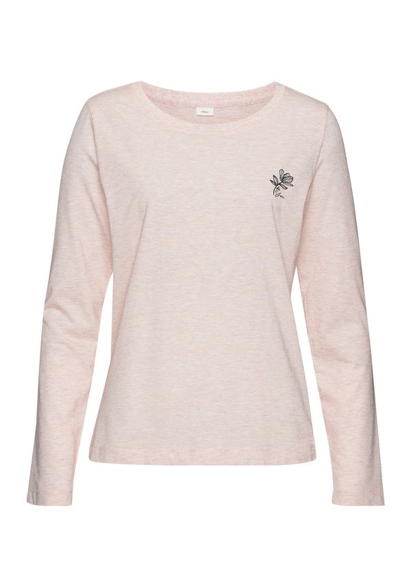 s.Oliver s.Oliver Majica  plava / pastelno roza