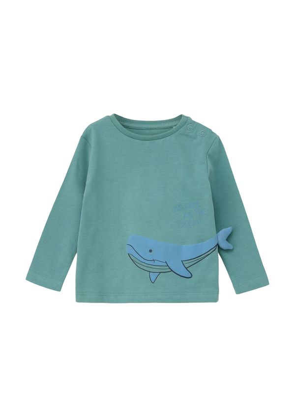 s.Oliver s.Oliver Majica  plava / petrol / crna