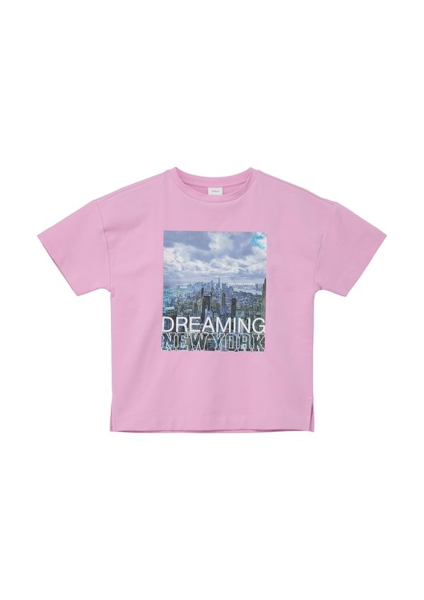 s.Oliver s.Oliver Majica  plava / siva / roza / bijela