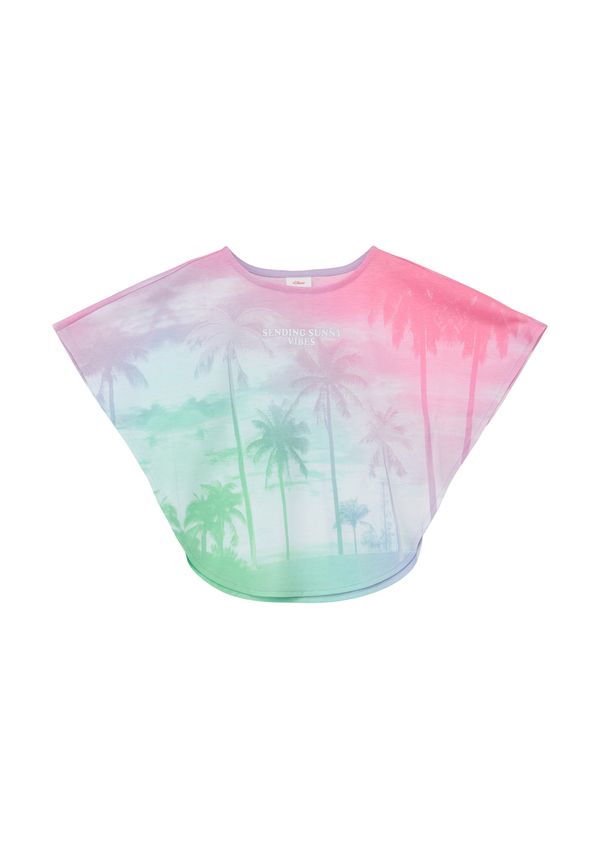 s.Oliver s.Oliver Majica  plava / svijetloljubičasta / roza