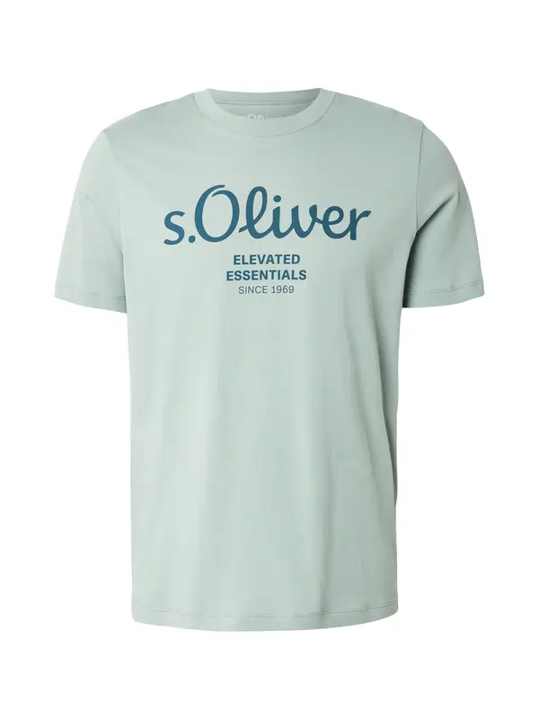 s.Oliver s.Oliver Majica  smaragdno zelena / svijetlozelena