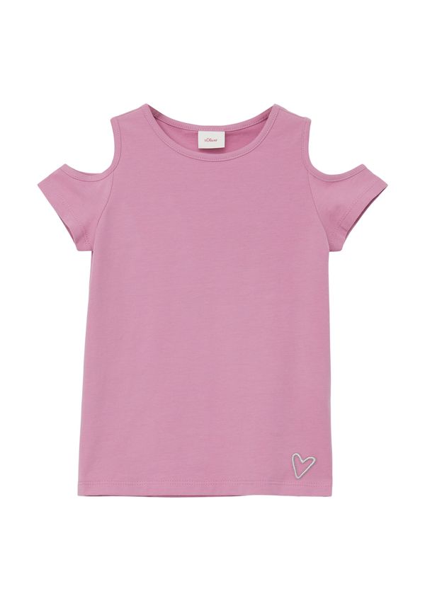 s.Oliver s.Oliver Majica  srebrno siva / prljavo roza