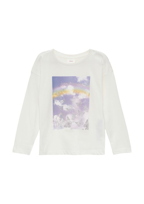 s.Oliver s.Oliver Majica  svijetlobež / ljubičasta / narančasta / srebro