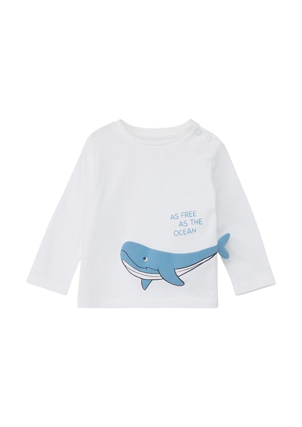 s.Oliver s.Oliver Majica  svijetloplava / crna / bijela