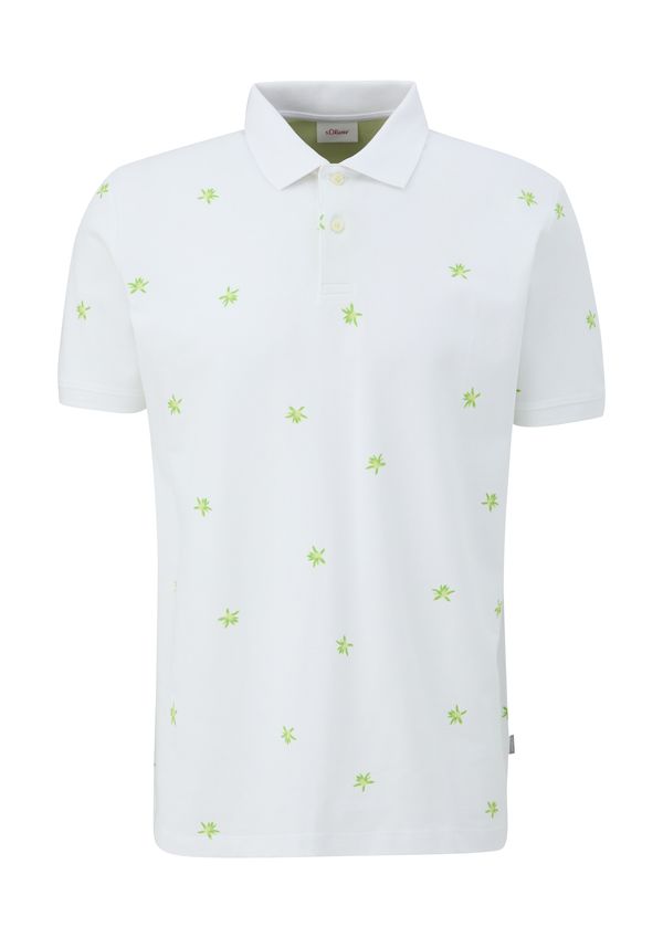 s.Oliver s.Oliver Majica  svijetlozelena / bijela