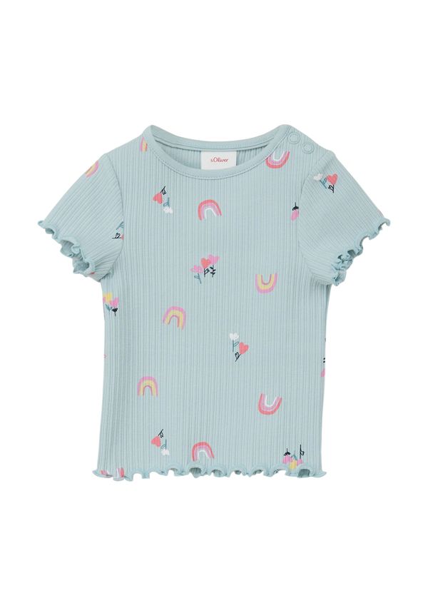 s.Oliver s.Oliver Majica  tirkiz / žuta / magenta / bijela