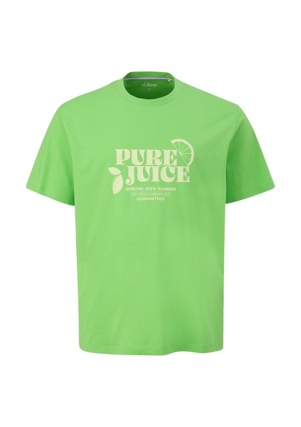 s.Oliver s.Oliver Majica  zelena / bijela