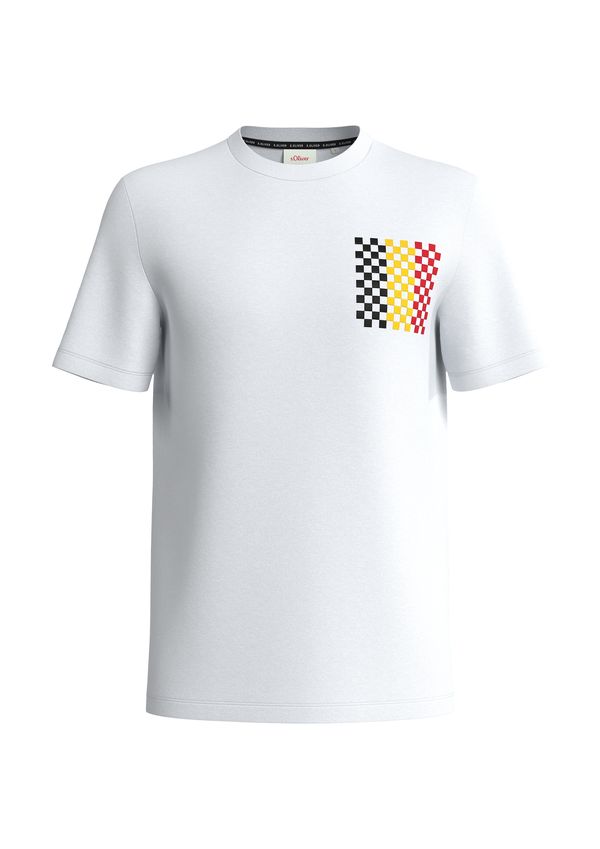 s.Oliver s.Oliver Majica  žuta / crvena / crna / bijela