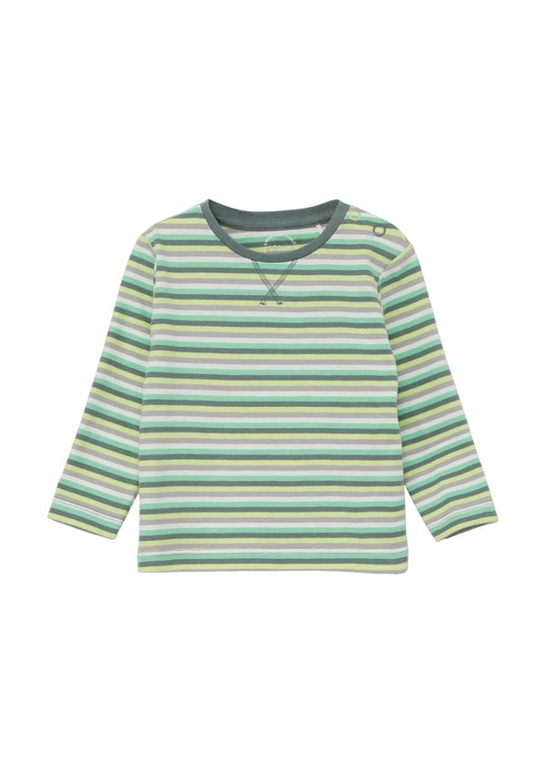 s.Oliver s.Oliver Majica  žuta / siva / zelena / bijela