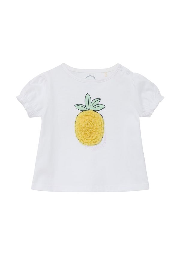 s.Oliver s.Oliver Majica  žuta / svijetlozelena / crna / bijela