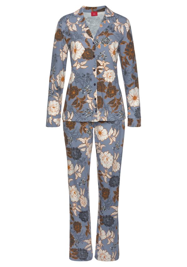 s.Oliver s.Oliver Pidžama  golublje plava / miks boja