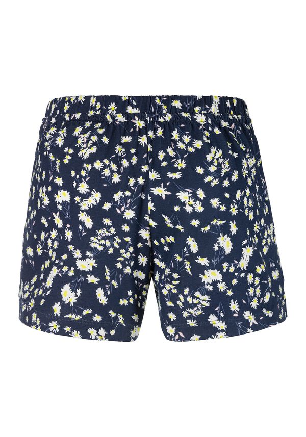 s.Oliver s.Oliver Pidžama hlače  boja pijeska / noćno plava / žuta / bijela