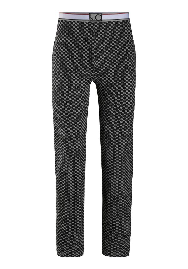 s.Oliver s.Oliver Pidžama hlače  marelica / crvena / crna