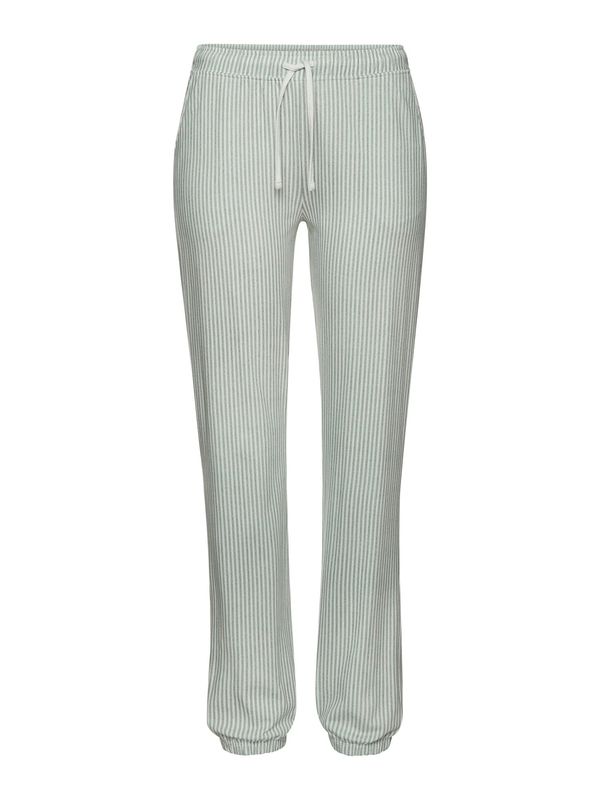 s.Oliver s.Oliver Pidžama hlače  pastelno zelena / bijela