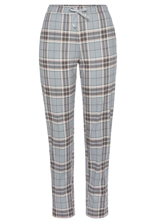 s.Oliver s.Oliver Pidžama hlače  siva / roza / crna