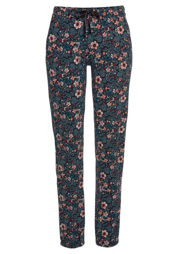 s.Oliver s.Oliver Pidžama hlače  smaragdno zelena / miks boja