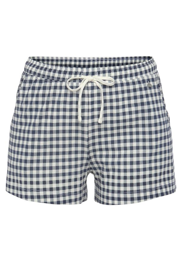 s.Oliver s.Oliver Pidžama hlače  tamno plava / prljavo bijela