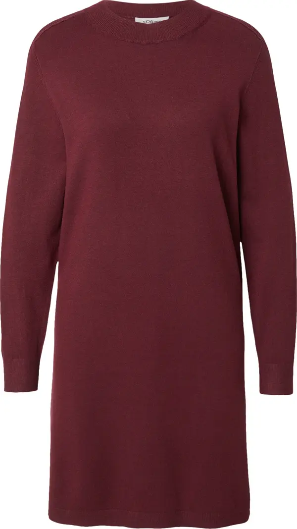 s.Oliver s.Oliver Pletena haljina  bordo